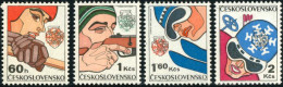 DEP4  Checoslovaquía  Czechoslovakia Nº 2192/95  1973  MNH - Other & Unclassified