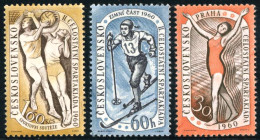 DEP2  Checoslovaquía  Czechoslovakia  Nº 1059/61  1960   MNH - Otros & Sin Clasificación