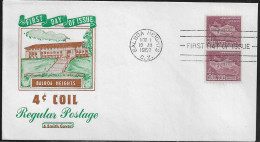 Canal Zone. FDC Sc. 152.   Administration Building  FDC Cancellation On Cachet FDC Envelope - Zona Del Canale / Canal Zone