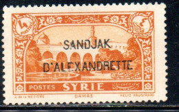 SANDJAK D'ALEXANDRETTE ALEXANDRETTA 1938 OVERPRINTED 4p MLH - Ungebraucht