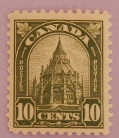 CANADA YT 151  NEUF GOMME ALTEREE "BIBLIOTHEQUE DU PARLEMENT" ANNÉES 1930/1931 - Neufs