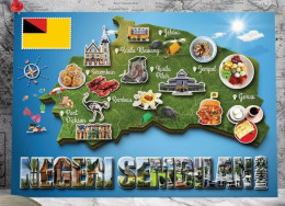 Malaysia Attraction Location - Negeri Sembilan Postcard MINT Food Fauna Ostrich Landmark - Malaysia