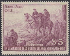 Chile A- 138 1950 General José San Martín  MNH - Chili