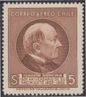 Chile A- 158 1954 Ignacio Domeyko MNH - Chili