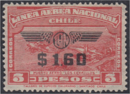 Chile A- 51 1940 Puerto Aéreo Los Cerrillos MH - Chili