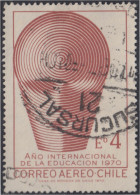 Chile A- 268 1970 Año Internacional De La Educación Usado - Chili