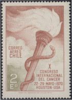 Chile A- 269 1970 X Congreso Internacional Del Cáncer MNH - Chili