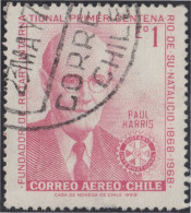 Chile A- 265 1970 100 Años Del Nacimiento De Paul Harris Usado - Chili