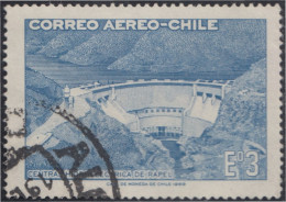 Chile A- 257 1969 Central Hidroeléctrica De Rapel Usado - Chili