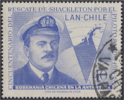 Chile A- 236 1967 50 Años Del Rescate De Shackleton Por El Piloto Pardo Usado - Chili