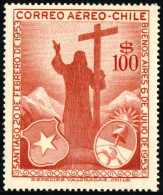 REL/VAR1 Chile A- 159 1955 Visitas Recíprocas De Los Presidentes De Argentina  - Chili