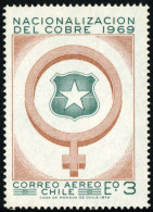 Chile A- 270  1969  Minas De Cobre MNH - Chili