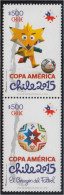 Chile 2073/74 2015 Copa América MNH - Chili