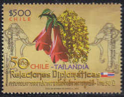 Chile 2011 2012 50 Años De Relaciones Chile - Tailandia MNH - Chili