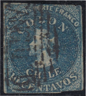 Chile 6c 1856/66 Cristobal Colón Usado - Chili