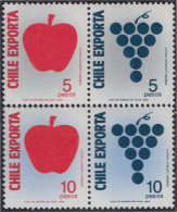 Chile 898/01 1989 Chile Exporta Fruta MNH - Chili