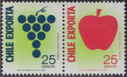Chile 894/95 1989  Chile Exporta MNH - Chili