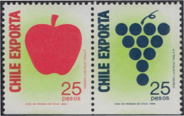 Chile 894a/95a 1989  Chile Exporta MNH - Chili
