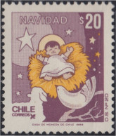 Chile 880 1988 Navidad Christmas MNH - Chili