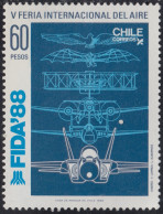 Chile 834 1988 FIDA 88 V Feria Internacional Del Aire MNH - Chili