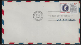 Canal Zone. FDC Sc. C32.   Caribbean Army School.  FDC Cancellation On Plain Whight FDC Envelope - Zona Del Canale / Canal Zone