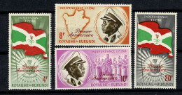 Burundi 1963 - 54/57** MNH - Neufs