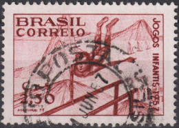 1957 Brasilien ° Mi:BR 910, Sn:BR 847, Yt:BR 629, 7th Children's Games - Rio De Janeiro, Sport - Used Stamps