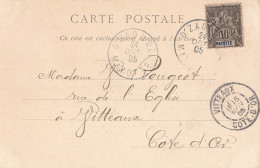MAYOTTE Carte Postale De D'ZAOUZI Du 24 / 10 /1905 - Briefe U. Dokumente