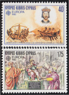 Chipre 561/62 1982 Hechos Históricos MNH - Andere & Zonder Classificatie