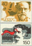 Chipre Cyprus  Nº 477/78   1978  Poetas Chipriotas Lujo - Sonstige & Ohne Zuordnung