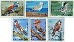 FAU4/S  Chipre Cyprus  Nº 314/19   1969  Pájaros Diversos Lujo - Other & Unclassified