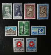 Italien Mi 1138+1139+1140-1141+1142+1143+1144+1145-1146 ** - 1961-70: Mint/hinged