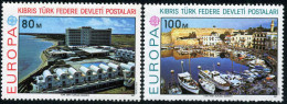 BA1/S Chipre Turco Turkish Cyprus  Nº 32/33  1977 Europa Paisajes Lujo - Other & Unclassified