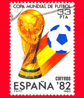 SPAGNA - Usato - 1982 - Sport - Campionato Del Mondo Di Calcio '82 - Coppa Rimet - 33 - Used Stamps