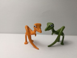 Kinder : MPG UN006   Kinder Nature-Dinosaurier 2010 - Compsognathus - Montables