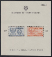 Colombia HB 14 1957 Escuela Militar De Cadetes MNH - Colombia