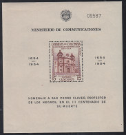 Colombia HB 6 1954 Homenaje A Pedro Claver  MNH - Colombie