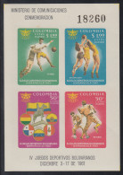 Colombia HB 25  1961 IV Juegos Deportivos MNH - Colombie