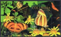 Colombia HB 51 2002 Fauna. Mariposas MNH - Colombie