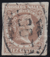 Colombia 55b 1876/80 Libertad Liberty Usado - Colombia