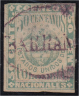 Colombia 57 1876/80 Escudo Shield Usado - Colombie