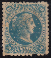 Colombia 56c 1876/80 Libertad Liberty Usado - Colombie