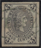 Colombia 67a 1881 Libertad  Liberty Usado - Colombia