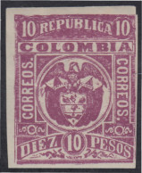 Colombia 169A 1903 Escudo Shield MH - Colombia