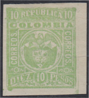 Colombia 168A 1903 Escudo Shield MH - Colombia