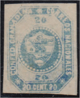 Colombia 9 1860 Escudo Shield MH - Colombia