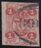 Colombia 38a 1867 Escudo Shield Estados Unidos De Colombia Usado - Colombie