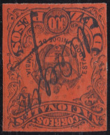 Colombia 47 1868/77 Escudo Shield Estados Unidos De Colombia Usado - Colombia