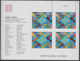 Colombia MP 1345 2005 50 Años Unión Latina MNH - Colombia