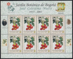 Colombia MP 1338 2005 Flora. 50 Años  Del Jardín Botánico Jose Celestino Mutis - Colombia